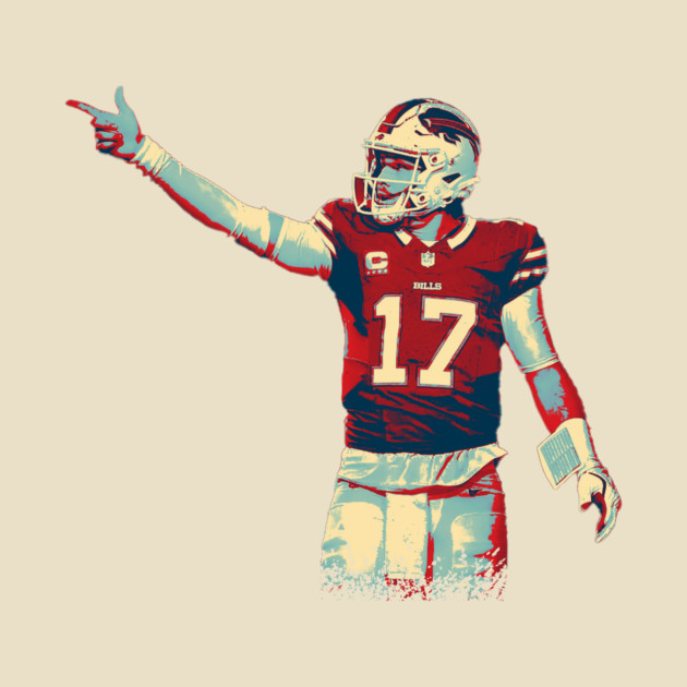 Pop Art Vintage - Josh Allen T-Shirt