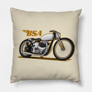 bsa motorcycles Pillow