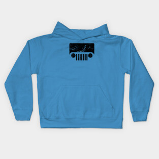 Adventuring Jeep Kids Hoodie