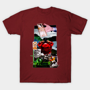 Fancy a Fag? Collage T-Shirt