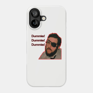 Dawn of the Dead Dummies Red outline Phone Case