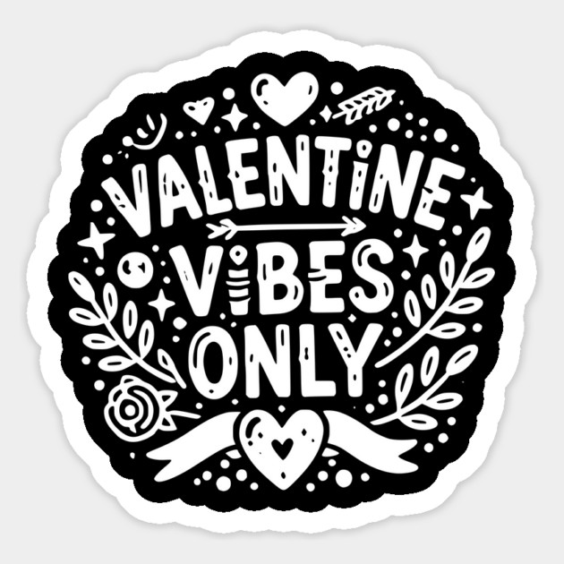 Valentine Vibes Only Magnet by Frank Ring