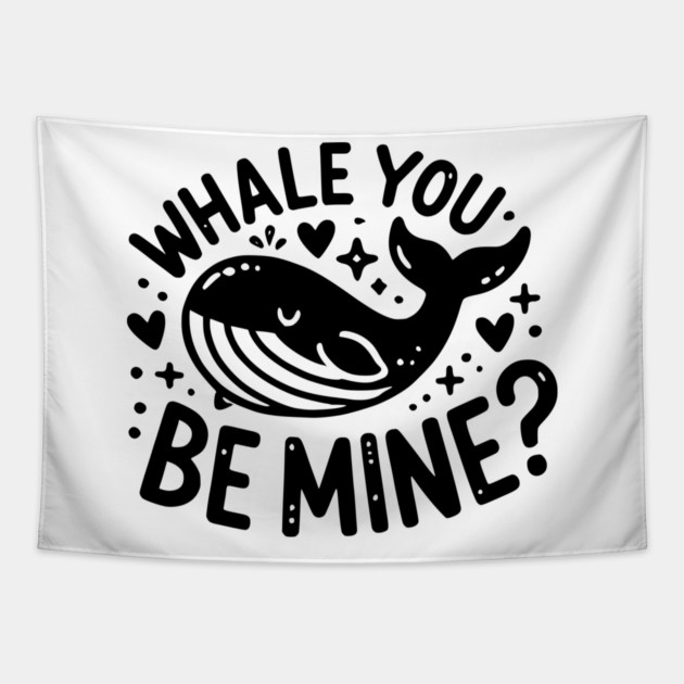 Whale You Be Mine? Tapestry by Frank Ring