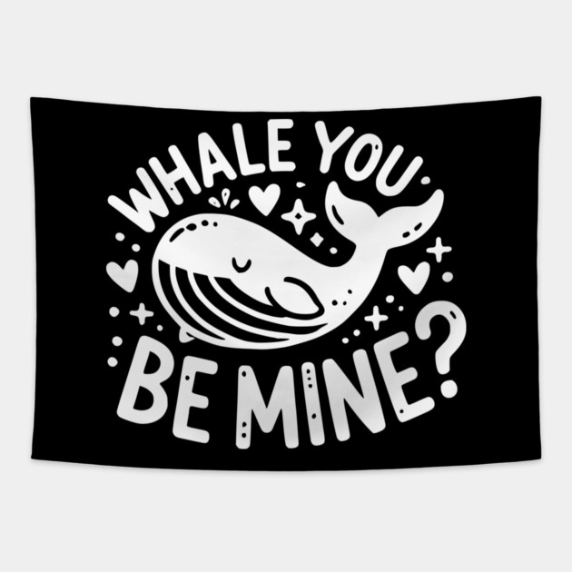 Whale You Be Mine? Tapestry by Frank Ring