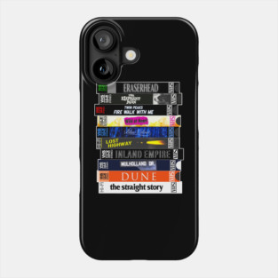 David Lynch VHS Movie Stack Phone Case