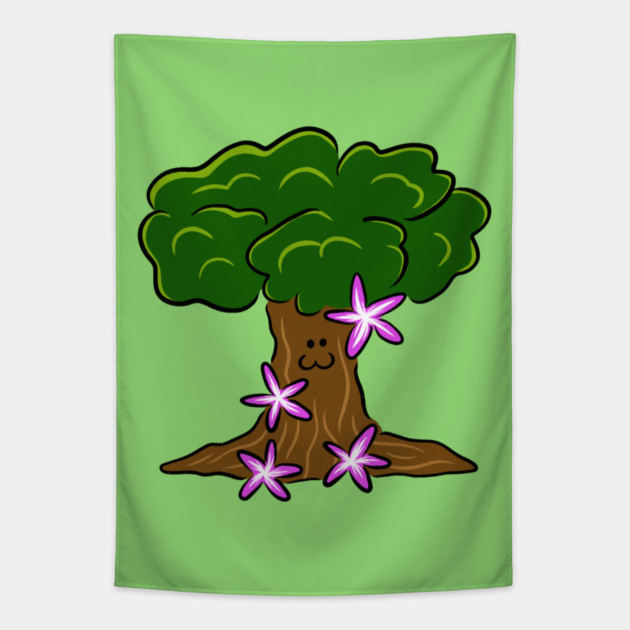 Friendship Tree Tapestry by DeguArts