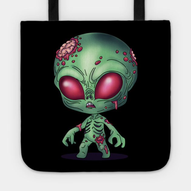 Alien Zombie Tote by H. R. Sinclair