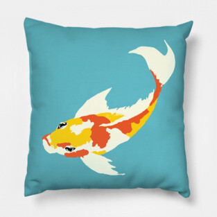 Rising Koi Pillow