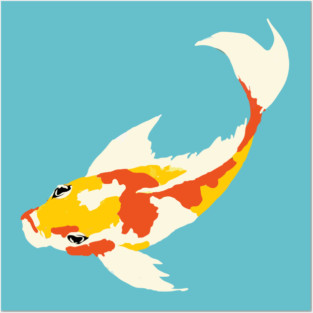 Rising Koi Posters and Art