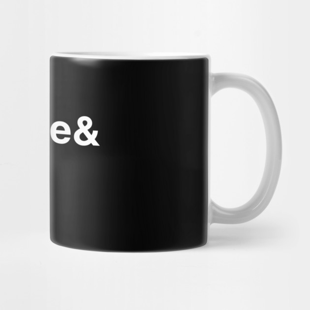 Mushroom Common Names Ampersand (white on black) by Four Season Foraging