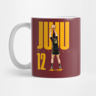 Watkins - JuJu #12 Free shot - Women Basketball Cartoon Mug