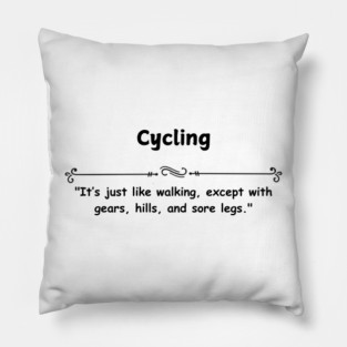 Cycling Pillow