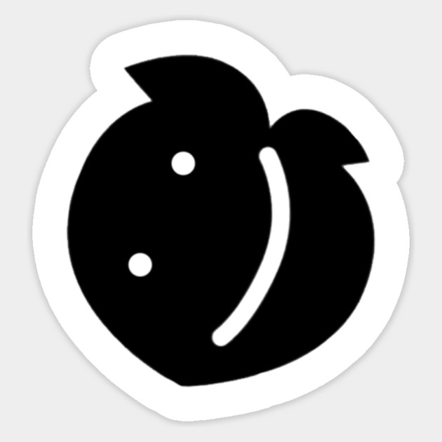 DuckyDee - Smiley Peach Design Sticker by DuckyDee