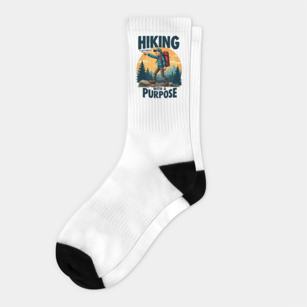 Hiking with Purpose Socks by Urbanprint