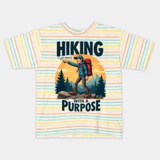 Hiking with Purpose Kids T-Shirt