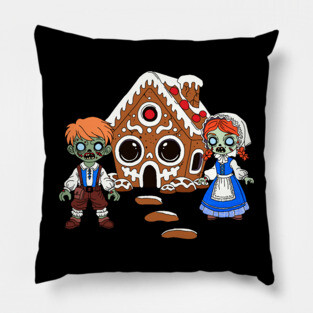 Zombie Hansel and Gretel Pillow