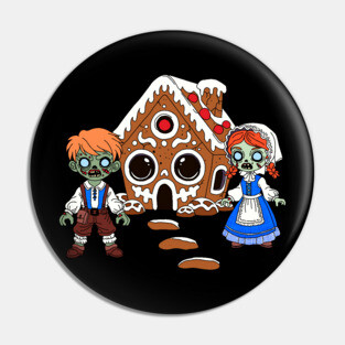 Zombie Hansel and Gretel Pin
