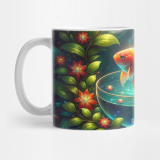 Beautiful Nowruz Goldfish Mug