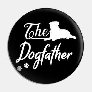 Dogfather - Australian Shepherd - Aussie Dog Pin