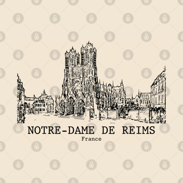 Notre-Dame de Reims - France by Lakeric