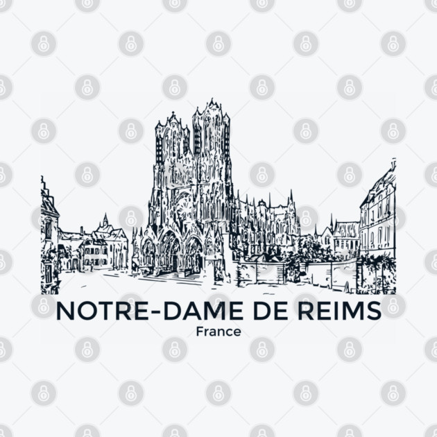 Notre-Dame de Reims - France by Lakeric