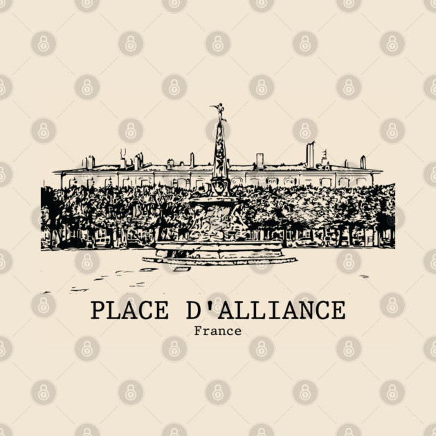 Place d'Alliance - France by Lakeric