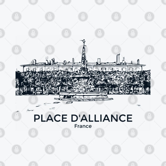 Place d'Alliance - France by Lakeric