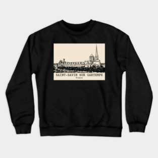 Saint-Savin sur Gartempe - France Crewneck Sweatshirt