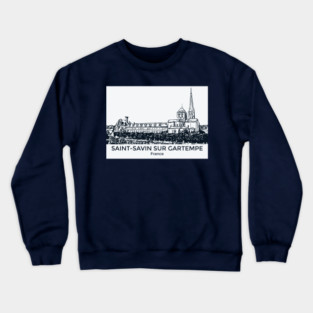 Saint-Savin sur Gartempe - France Crewneck Sweatshirt