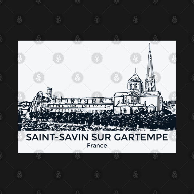 Saint-Savin sur Gartempe - France by Lakeric