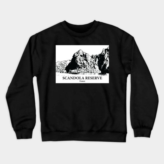 Scandola Reserve - France Crewneck Sweatshirt by Lakeric
