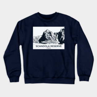 Scandola Reserve - France Crewneck Sweatshirt