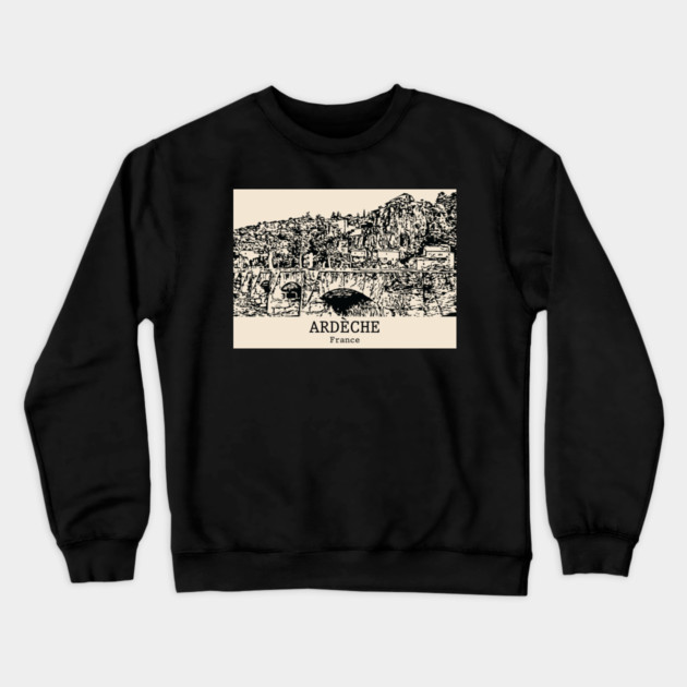 Ardèche - France Crewneck Sweatshirt by Lakeric