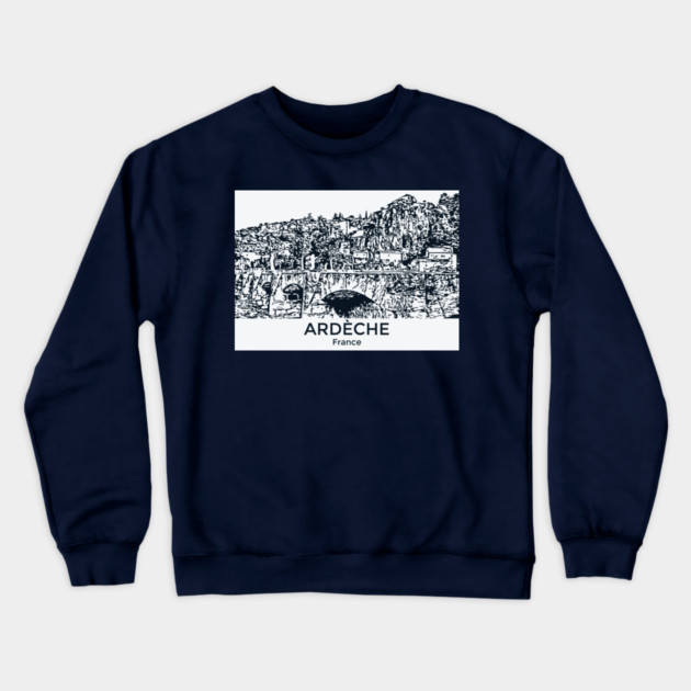 Ardèche - France Crewneck Sweatshirt by Lakeric