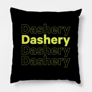 Dashery on Repeat Pillow
