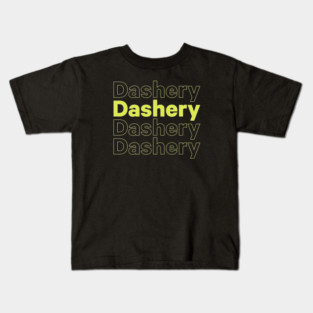 Dashery on Repeat Kids T-Shirt