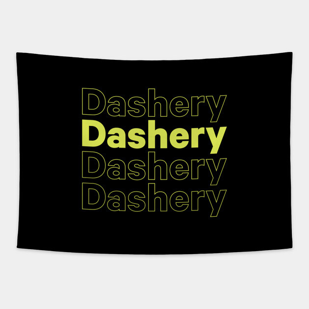Dashery on Repeat Tapestry by Dashery's Store