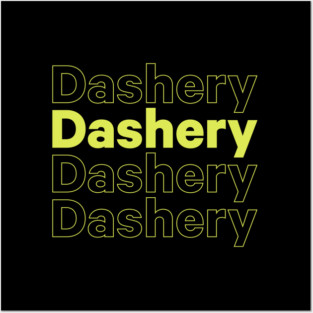 Dashery on Repeat Posters and Art