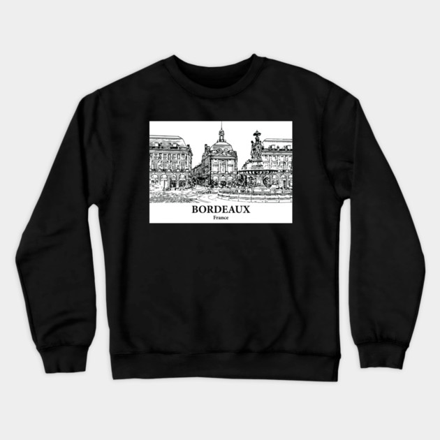 Bordeaux - France Crewneck Sweatshirt by Lakeric
