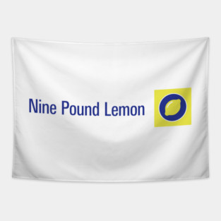 Nine Pound Lemon Tapestry