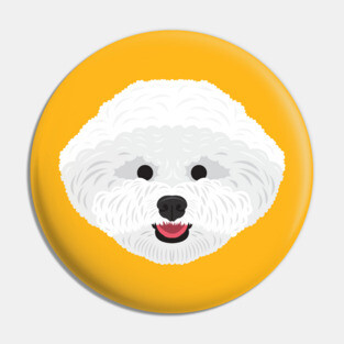 Bichon Frise Pin