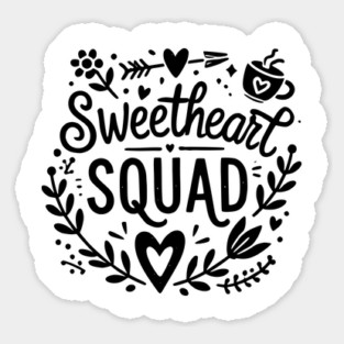 Sweetheart Squad Sticker