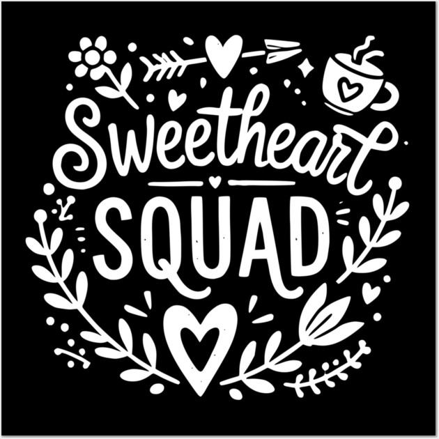 Sweetheart Squad Wall Art by Frank Ring