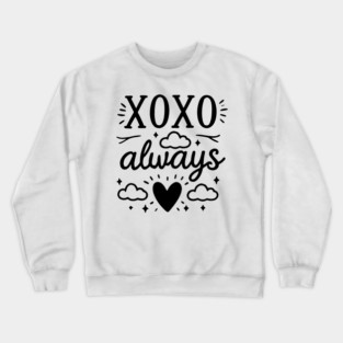 XOXO Always Crewneck Sweatshirt