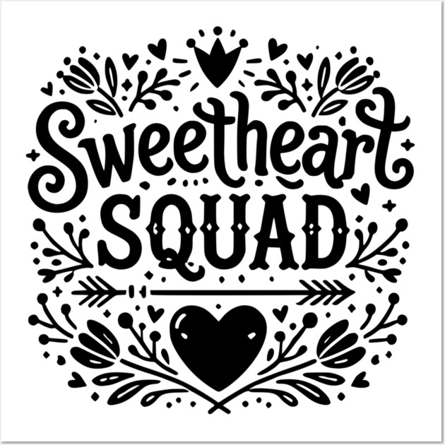 Sweetheart Squad Wall Art by Frank Ring