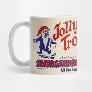 Vintage Jolly Troll Smorgasbord Mug