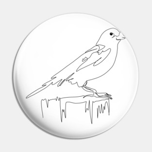 Sparrow Pin