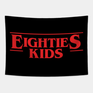Eighties Kids Tapestry