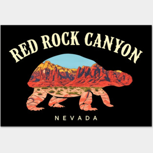 Red Rock Canyon National Conservation Area, Nevada Posters and Art