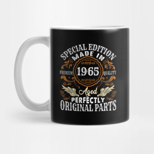Vintage 1965 60th Birthday 60 Years Old Gift For Men Women Mug